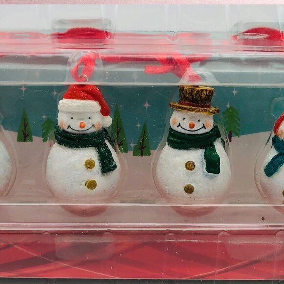 Hallmark Let It Snowmen Christmas Tree Ornament Set - Picture 4 of 8